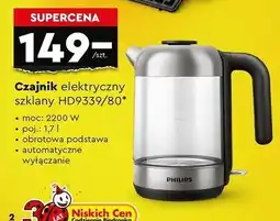 Biedronka Czajnik hd9339/80 Philips oferta