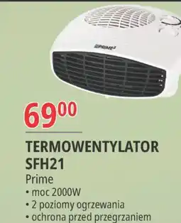 E.Leclerc Termowentylator sfh21 Prime3 oferta