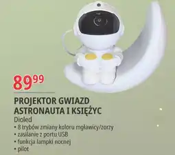 E.Leclerc Projektor gwiazd lampka nocna astronauta oferta
