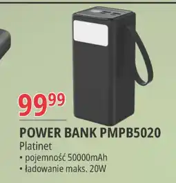 E.Leclerc Powerbank 50000 mah Platinet oferta