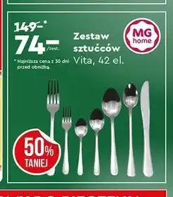 Biedronka Komplet sztućców vita Mg Home oferta