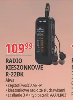 E.Leclerc Radio kieszonkowe r-22bk Aiwa oferta