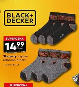 Biedronka Skarpety robocze 39-46 Black & Decker oferta