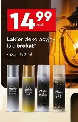 Biedronka Lakier dekoracyjny złoty oferta