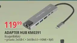 E.Leclerc Adapter hub km0391 Kruger & Matz oferta