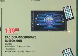 E.Leclerc Radio samochodowe bc9000 2din 7c Bluetec oferta
