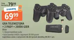 E.Leclerc Gra telewizyjna + 2 pady Blow oferta