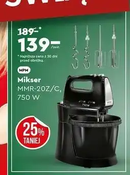Biedronka Mikser z misą mmr-20z Mpm Product oferta