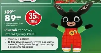 Biedronka Pluszak bing mówiący oferta