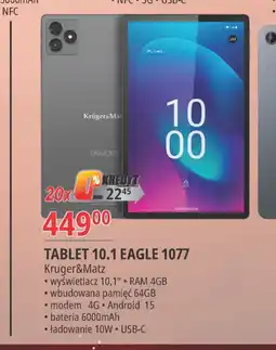 E.Leclerc Tablet 10.1 eagle 1077 Kruger & Matz oferta
