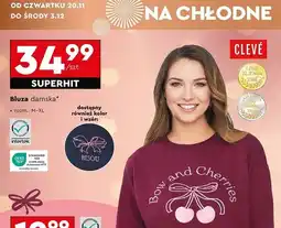 Biedronka Bluza damska m-xl Cleve oferta