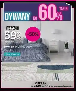 Biedronka Dywan velutto 80 x 150 cm Multidecor oferta