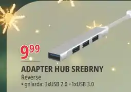 E.Leclerc Adapter hub 4 x usb + usbc Reverse oferta