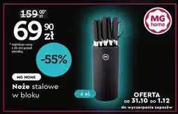 Biedronka Noże w bloku Mg Home oferta