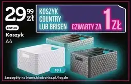 Biedronka Kosz brisen 18l Rotho oferta