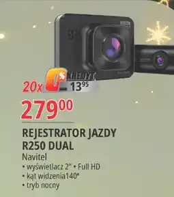 E.Leclerc Rejestrator jazdy r250 dual Navitel oferta
