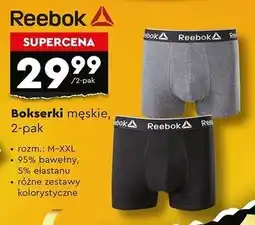 Biedronka Bokserki męskie m-xxl Reebok oferta