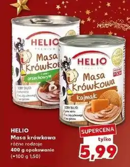 Kaufland Masa krówkowa kajmakowa Helio oferta