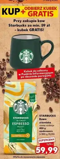 Kaufland Kawa blonde espresso Starbucks oferta