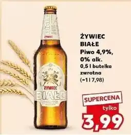 Kaufland Piwo Żywiec Białe 0.0% oferta