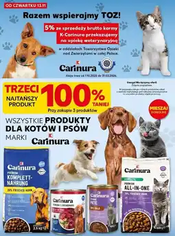 Kaufland Karma dla psa bogata w wołowinę K-Classic Carinura oferta