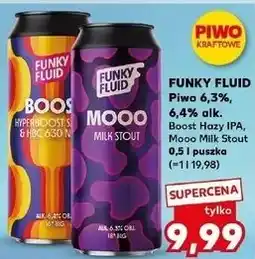 Kaufland Piwo boost hazy ipa Funky Fluid oferta