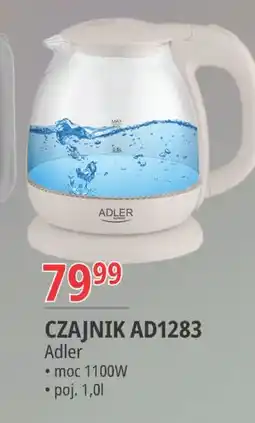 E.Leclerc Czajnik szklany 1 l ad1283c Adler oferta
