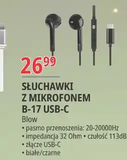 E.Leclerc Słuchawki b-17 Blow oferta