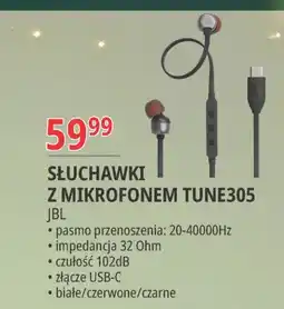 E.Leclerc Słuchawki tune305 Jbl oferta