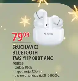 E.Leclerc Słuchawki tws yhp 08bt anc Yenkee oferta