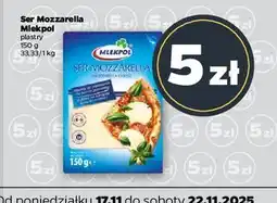 Netto Ser mozzarella - plastry Mlekpol oferta
