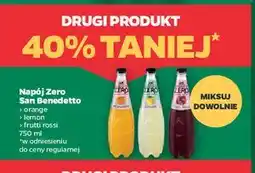 Netto Napój frutti rossi zero San Benedetto oferta