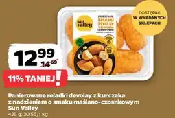 Netto Roladki devolay z kurczaka nadzieniem maślano-czosnkowym Sun Valley oferta