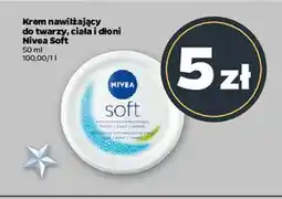Netto Krem do twarzy i ciała intensywnie nawilżający Nivea Soft oferta
