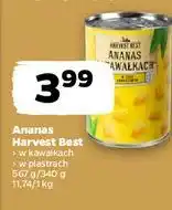 Netto Ananas w plastrach Harvest Best oferta
