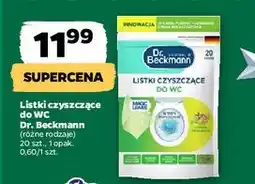 Netto Listki czyszczące do wc citrus Dr. Beckmann oferta