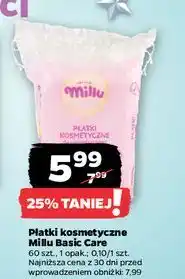 Netto Płatki kosmetyczne Millu oferta