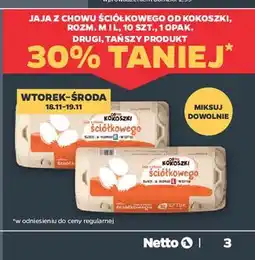 Netto Jaja ściółkowe kl. l Od Kokoszki oferta