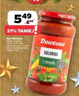 Netto Sos boloński z bazylią Dawtona oferta