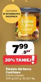 Netto Śledzie od serca z grzybami Contimax oferta