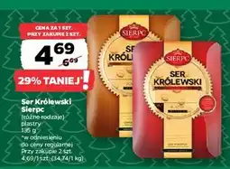 Netto Ser królewski wędzony plastry Sierpc oferta