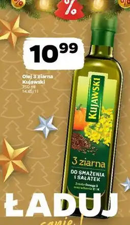 Netto Olej z lnem oraz pestakami dyni Kujawski 3 Ziarna oferta