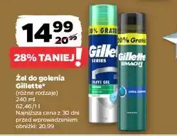 Netto Żel do golenia sensitive Gillette Series oferta