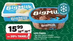 Netto Lody czekolada Algida Big Milk oferta