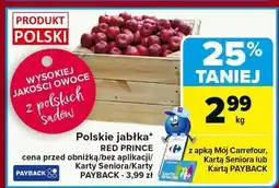 Carrefour Market Jabłka Polskie RED PRINCE Carrefour Market oferta