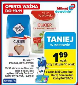 Carrefour Market Cukier POLSKI, KRÓLEWSKI oferta