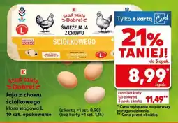 Kaufland Jaja z chowu ściółkowego oferta