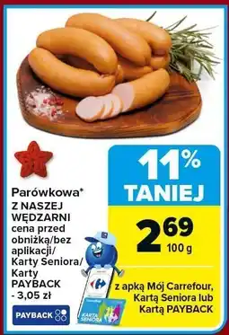 Carrefour Market Parówkowa z naszej wędzarni Carrefour Market oferta
