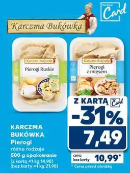 Kaufland KARCZMA BUKÓWKA Pierogi oferta