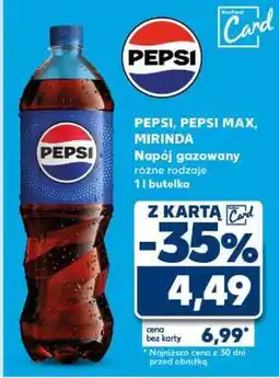 Kaufland Pepsi Pepsi Max Mirinda oferta